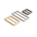 Various Size Bag Accessories Adjustable Strap Square Ring Belt Glide Buckles Metal Slide Buckles Quality Leather Bag Hanger