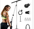 Mini Pulley Cable LAT Pulldown Cable Lift Pulley System Gym Adjustable Length Flaschenzug Fitness