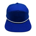 Chic New Men's 7 Panel Golf Baseball Caps Custom Blue Trucker Hat Deep Fit Mesh Vent Back Retro Vintage Style Y2K Perfect Match