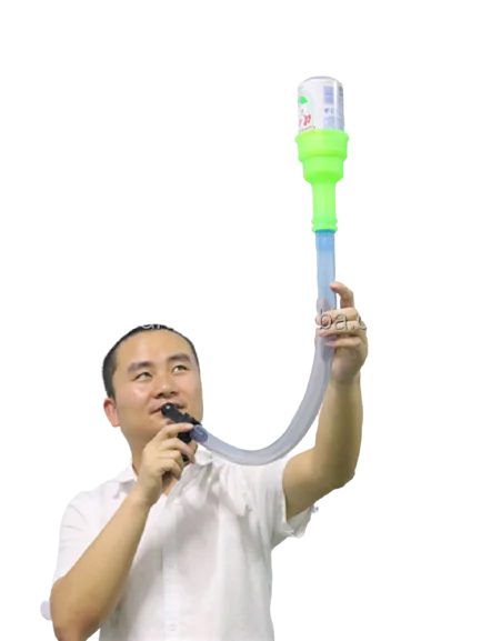Customized Party Drinking Tool Plastic DrinkwareDrinking Beer Mini Funnel for 330ml Bottle