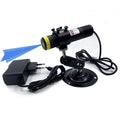 D22X100mm Waterproof IP67 450nm Cross Line 10mW 30mW 50mW 80mW Blue Laser Module 5V DC (with Adapter&Bracket)