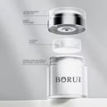White Lid Airless Pump Jar Luxury Acrylic 15g/30g/50g Refillable Cosmetic Cream & Lotion for Personal Care Skin Care