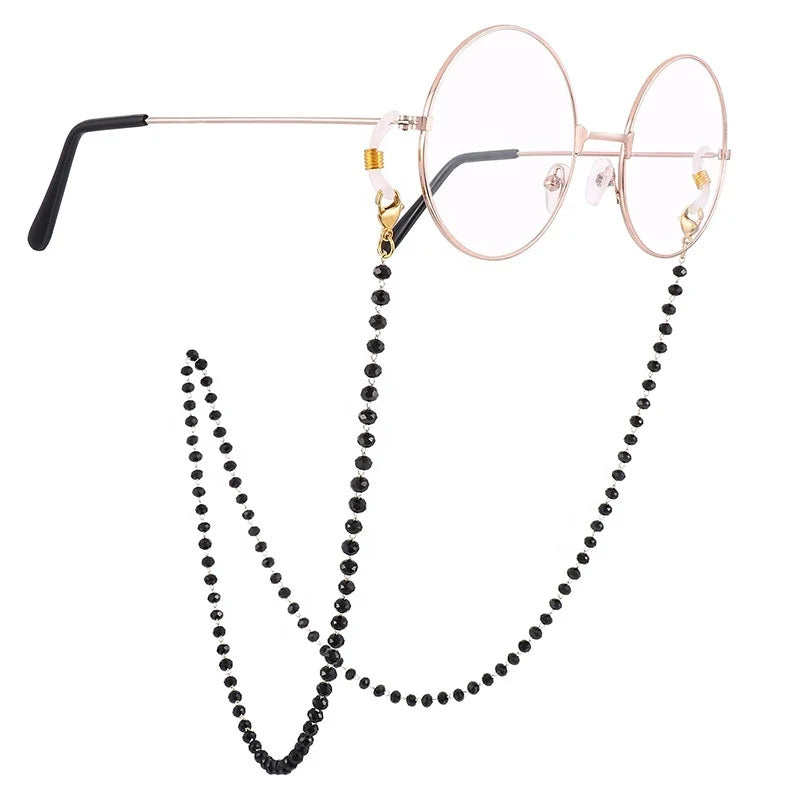 Glasses Chain for Women Cord Lanyard Gift Eyewear Retainer Chain Sunglasses Strap Holder Beaded Eyeglasses Chain