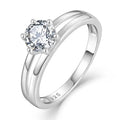 Diamond Wedding Rings High Quality 925 Sterling Silver Engagement Rings for Women Jewelry
