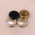 38mm Smooth Cover Gold Silver Black Twist Off Cap Lug Cap Metal Lids for Sauce Glass Bottles