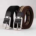 Wholesale Adjustable Classic Casual Outdoor Golf Baseball Men's Polyester Alloy Buckle Custom Belt
