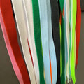 YH Factory Wholesale Silicone Printed for Ad Macaron Extra Wide 15mm Flat Cotton Polyester Shoelaces for Sneakers