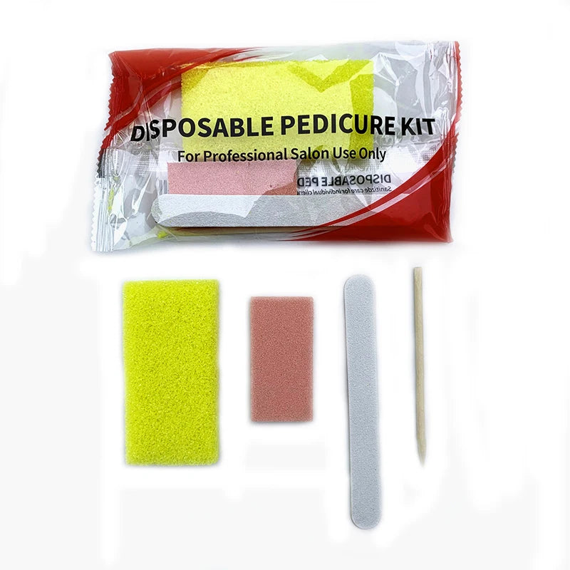 Wholesale Plastic Girls 4 in 1 Pedicure Kit Personal Nail Set Professional Manicure Tool Kit