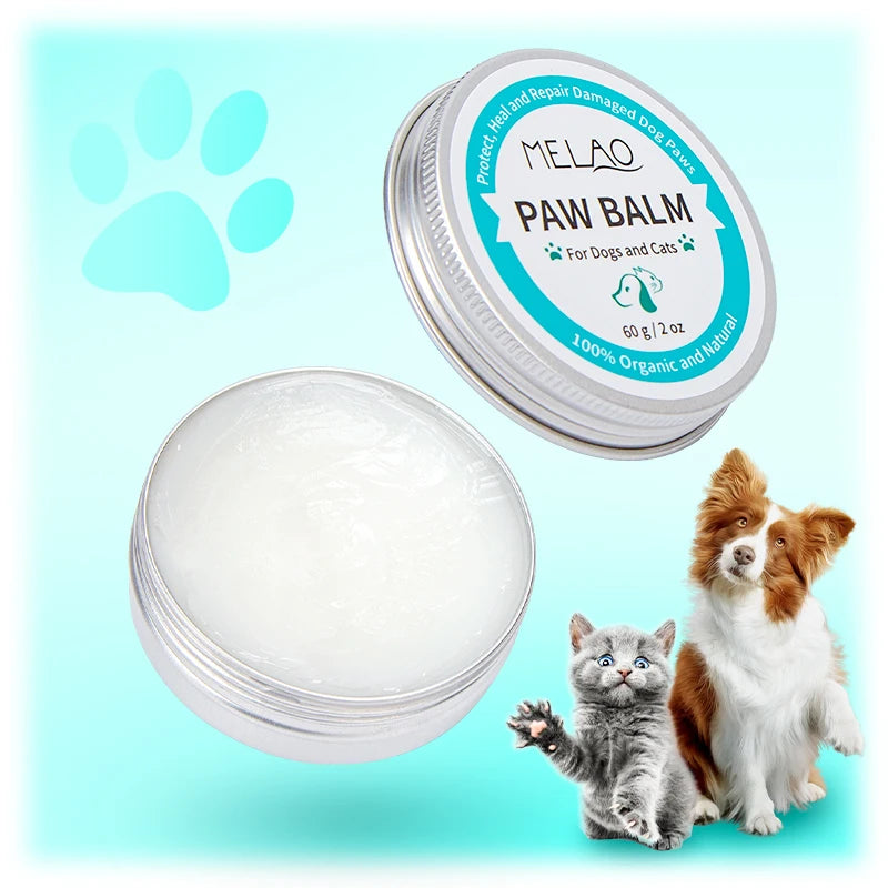 Natural Dog Paw Pad Balm Solve Dryness Dog Nose Balm Mascotas Moisturizing With Oatmeal Pet Paw Balm