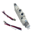 New 12 Volt Solenoid Valve SY5420 C8 3 Position Exhaust Center Electromagnetic Solenoid Valve Garden Irrigation Solenoid Valves
