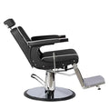 S.W Beauty Salon Furniture Black Men's Shaving Barber Shop Chair Hairdressing Chair
