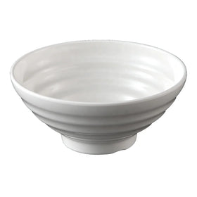 Hot Selling Japanese Restaurant Noodle Serving 40Oz 8.6 Inch Cheap Large White Melamine Bowl