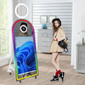 Fast Delivery 43 Inch Touch Screen Arch Magic Mirror Photobooth Machine Selfie Instant Print Photo Booth Compatible with Printer