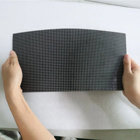 Shenzhen Factory Curved Led Display Module Outdoor Flexible Led Panel P4 Full Color Soft Led Module Display Screen