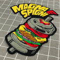 Free Design Wholesale Big Large Custom Logo Towel Embroidery Chenille Letter Patches Iron on Heat Press Custom Chenille Patches