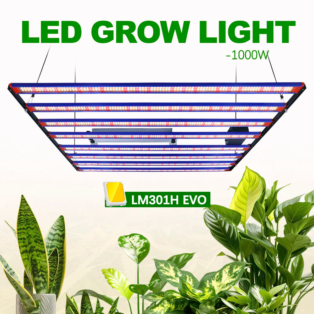 EU Stock Full Spectrum Grow Light Dimming LM301H EVO 1000w Led Grow Light Bar