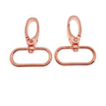 Wholesale Rose Gold Swivel Spring Buckle Metal Swivel Snap Clips Hook for Handbag Purse