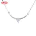 Sterling Silver Fashion Jewelry Pendants & Charms Cubic Zirconia Women'S 925 Silver Pendant Necklace Fashion Joyeria