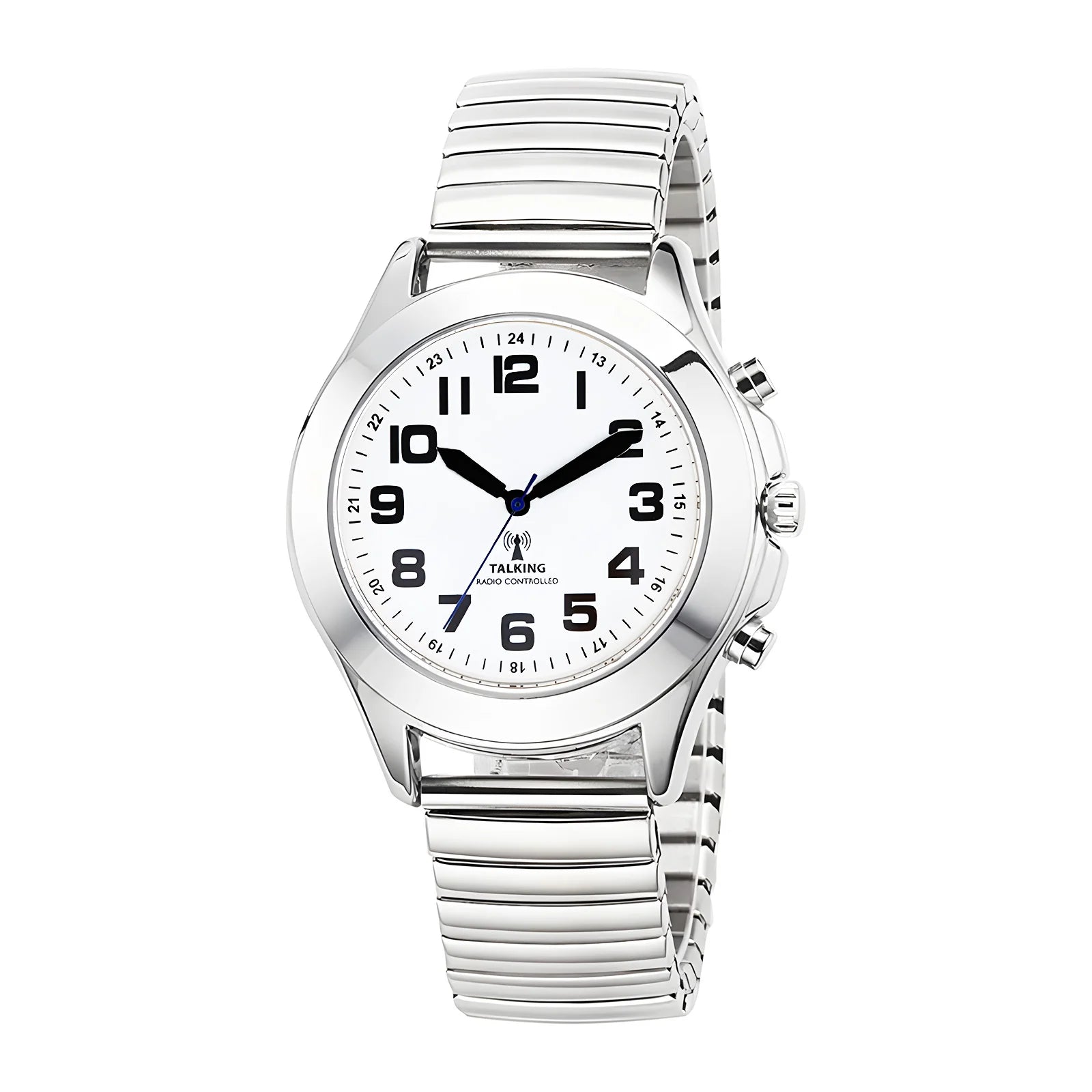 English/French/German/Spanish/Italian Large and Clear Voice Talking Atomic Watch for Blind Visually Impaired or Elderly