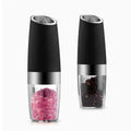Hot Sale Silver Stainless Steel Battery Powered Rechargeable Electric Automatic Gravity Spice Grinder with LED Light