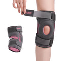 Aolikes Elastic Compression Patella Support Breathable Neoprene Knee Brace With Silicone Pad and Spring Support for Sports