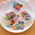 25pcs Cute Metal BB Hair Clip Barrettes Multiple Styles Hairpins Accessory for Baby Girls Snap Hair Clips