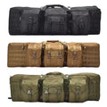 600D Waterproof Tactical Gear Molle Holster Double Gun Bag for Outdoor Activities Shooting Hunting Backpack