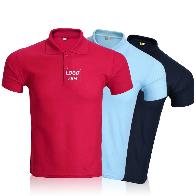Sales Promotion Custom logo Printed Sublimated Golf Polo t Shirt Custom Polo Shirt for Men