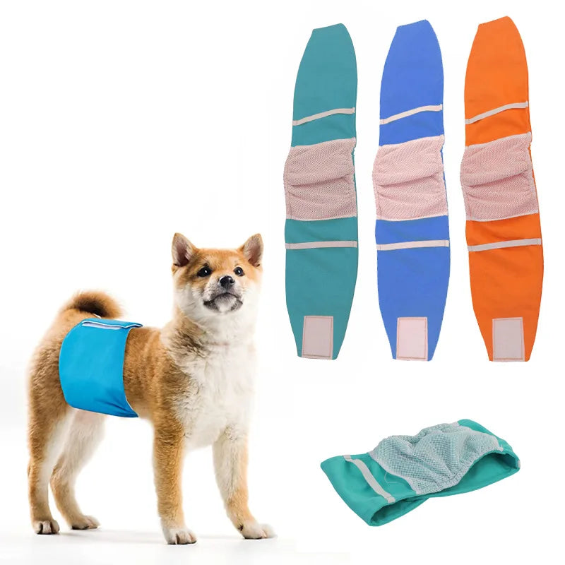 Stocked Wholesale Washable Dog Cloth Pants Diaper Sanitary
