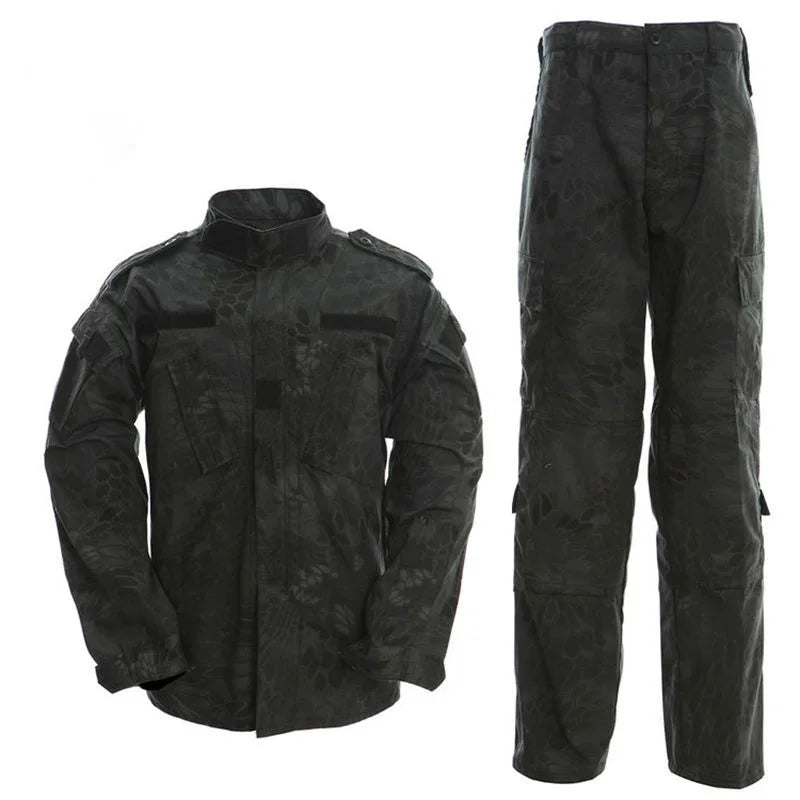 Ki Ang Black Multicam Dress Custom Made Tactical