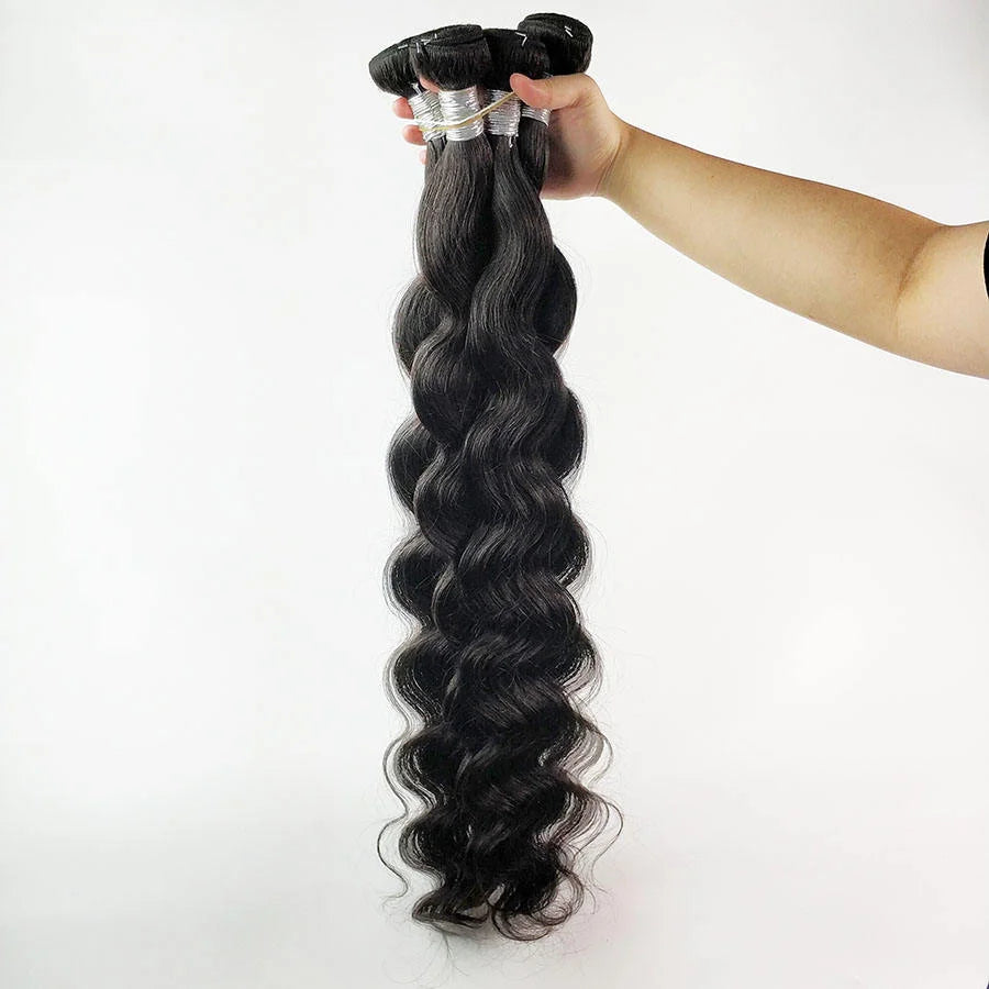 Long 38 40 Inch Vietnamese Cuticle Aligned Human Hair Weaving Bundles Wholesale Body Wave Hair Extension Cheap Wholesale Price MegaBDM