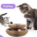 Cartoon-Style Organ Cat Scratching Board with Bell Eco-Friendly Magnetic Variable Corrugated Paper Self-Hi Cat Claw Grinding Toy