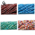 Zhe Ying 2mm 3mm 4mm Faceted Natural Zircon Stone Beads for Bracelet Gemstone Faceted Zircon Beads for Jewelry Making
