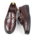 Elegant Top Grade Cowhide Men's Loafer Shoes Handmade Moccasin Durable Genuine Cow Leather Casual Shoe Shopping Hiking Daily Use