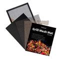 Food Safe Dehydrator Sheet Brown Black PTFE Fiber Glass Fabric for BBQ Grill Mesh Sheet Set