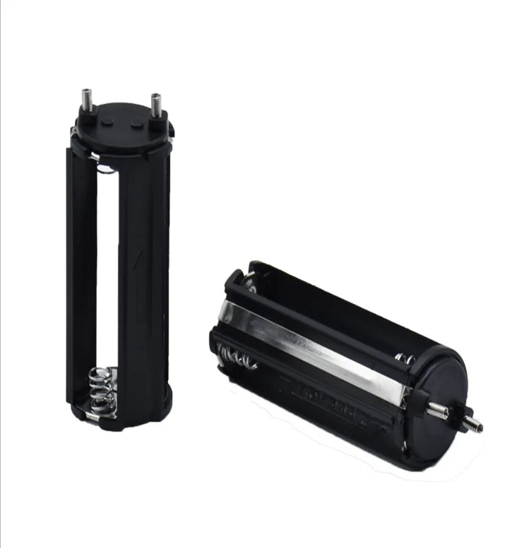 Plastic 3AAA Battery Converter with Positive and Negative Poles on the Same Side Battery Tube Holder for Flashlight MegaBDM