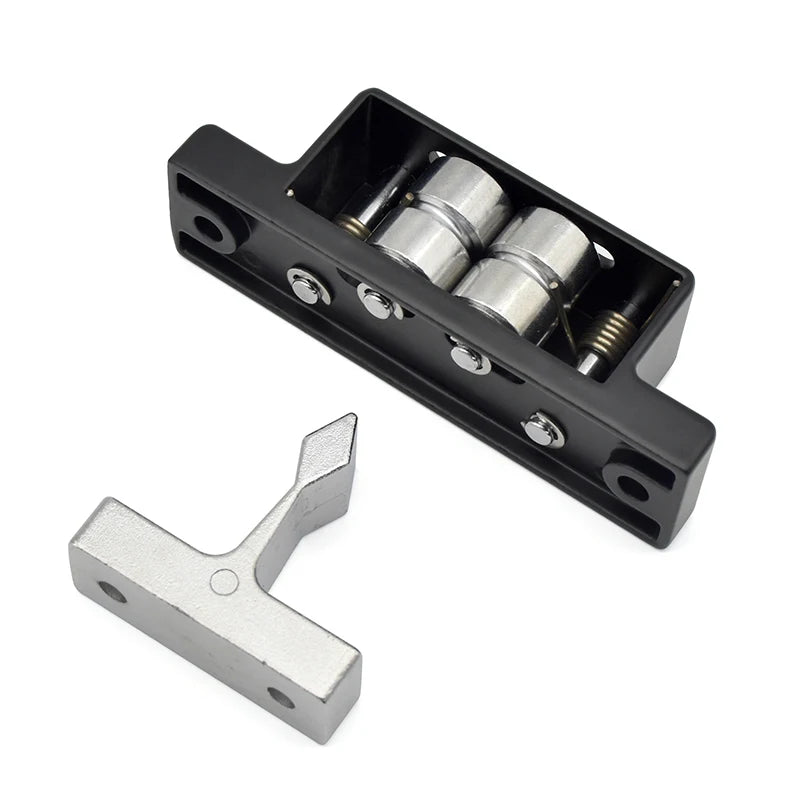 Zinc Alloy Thickened Door Stopper Preventing Violence Large Ball Catch Door Roller Catch Pivot Door Closer