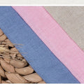 High Quality 4808# Cotton Linen Fabric 55% Linen 45% Viscose Blend 100% Linen Dress Material Cheap Price for Men's Shirts