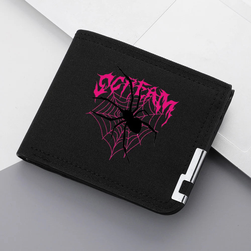 Custom Pattern High-quality Canvas Wallet Multi-card Slot Credit Card Gift Wallet for Men