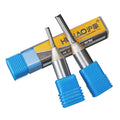 HUHAO 1/2 and 1/4 Inch Shank TCT Carbide Straight Cutter Wood Router Bit Two Flutes Wood Router Bit 5269