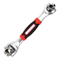 Universal Ratchet Wrench 8 in 1 Car Repair Dogbone Rubber Handle Multihead Spanner 52 in 1 Socket Wrench