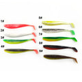 Alpha 120mm 9g PVC Paddle Tail Soft Plastic Fishing Lures for Saltwater Freshwater River & Lake