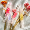 Customization Your Private Label Lip Oil Moisturizing Transparent Fruit Lip Oil With Brush