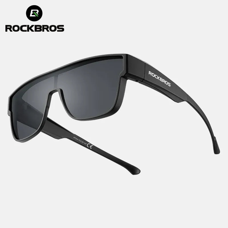 ROCKBROS Sport Sunglasses Vision Polarized Night Driving Glasses for Outdoor Activities and Cycling for Day and Night Use