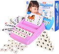 Matching Letter Games Learning Education Toys for Preschool Kids Spelling Reading Math Learning Word Recognition