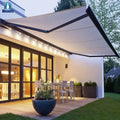 Awning Outdoor Full Cassette Motorized Retractable Customized Aluminum for Garden