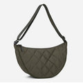 Fashion Quilted Thread Women's Hobos Shoulder Bags Soft Nylon Travel Portable Ladies Crossbody Bag Female Underarm Bag Purse