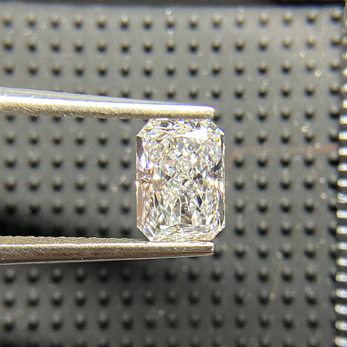 NGIC Certificate Excellent Cut D VS2 Created Grown Radiant Cut 5x7 Hpht Diamond Lab Hpht Diamond Custom Jewelry