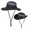 Wholesale Unisex Summer Outdoor Bucket Hat Quick-Drying Wide Brim Polyester for Cycling Mountaineering Fishing Sun Protection