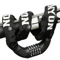 New Image 5-Digit Password Bicycle Lock Long Safe Anti-Theft Chain for Scooter Bike Motorcycle with Secure Cable Lock
